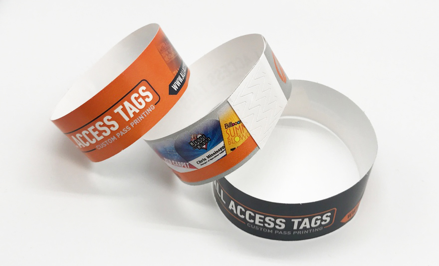 Full Color Synthetic Wristbands